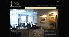 Desktop Screenshot of cafedeparis-calais.com